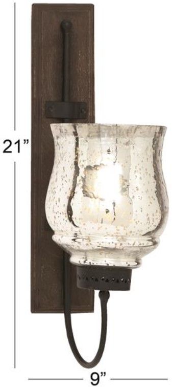 Deco Marche Brown Wall Sconce-2