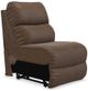 La-Z-Boy® Trouper Whiskey Power La-Z-Time® Armless Recliner-1