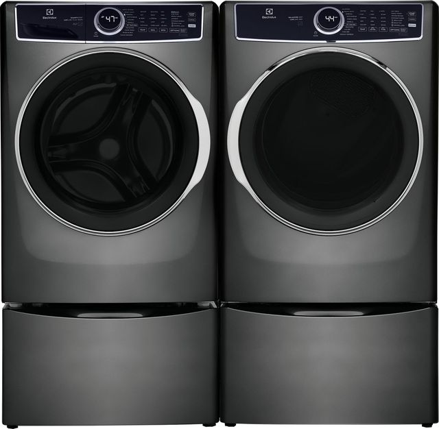 Electrolux® Titanium Front Load Washer & Gas Dryer Laundry Pair-4