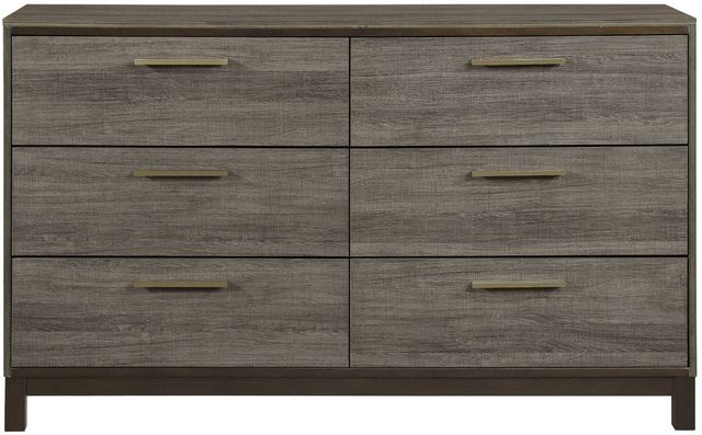 Homelegance® Vestavia Antique Gray/Dark Brown Dresser-2