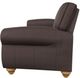 Best® Home Furnishings Customizable Noble Leather Loveseat with Honey Birch Legs-2