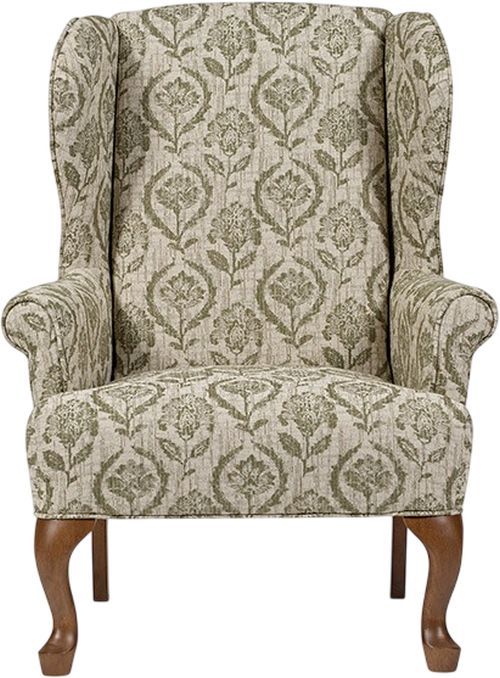 Best® Home Furnishings Customizable Fabric Isadore Chair with Dark Walnut Legs-2