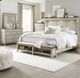 Liberty Furniture Ivy Hollow 4-Piece Dusty Taupe/Weathered Linen Queen Mantle Storage Bedroom Set with Chest-1