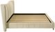 Coaster® Evelyn Ivory Eastern King Upholstered Platform Panel Bed-3