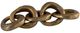 Dovetail Furniture Cairi Antique Brass Chain Ring-0