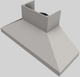 Vent-A-Hood® 66" Stainless Steel Euro-Style Wall Mounted Range Hood-5