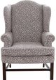 Sherrill Furniture Overcup Oyster Wing Chair-1