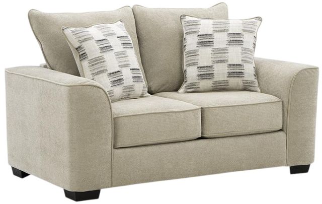 Albany Industries Glenrock Beige Loveseat-0