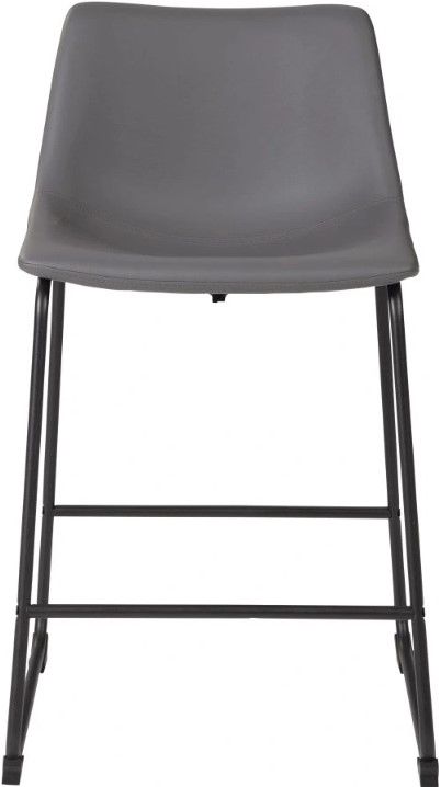 Signature Design by Ashley® Centiar Gray Counter Stool-1