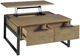 Signature Design by Ashley® Montia Light Brown Lift Top Cocktail Table-4