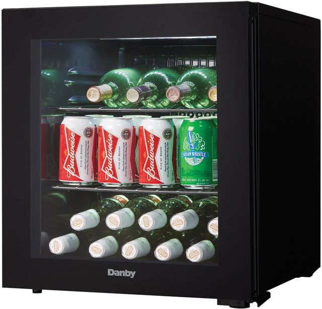 Danby® 1.8 Cu. Ft. Black Wine Cooler-7