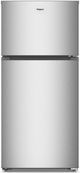 Whirlpool® 28" 14.3 Cu. Ft. Fingerprint Resistant Stainless Finish Top Freezer Refrigerator with Total Coverage Cooling-0