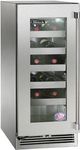 Perlick® Signature Series 15" 2.8 Cu. Ft. Stainless Steel Outdoor Wine Cooler-0