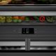ZLINE Autograph Edition 36 in. 19.8 Cu. Ft Satin Stainless Steel Built In French Door Refrigerator with Graphite Gray Interior and Champagne Bronze Accents-2