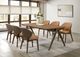 Coaster® Randolph 7-Piece Red Brown/Sheesham Dining Table Set-1