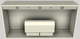 Vent-A-Hood® 48" Biscuit Wall Mounted Range Hood-3