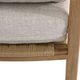 Dovetail Furniture Lexy Natural/Taupe Fabric/Wooden Outdoor Sofa Chair-5