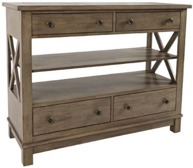 Jofran Inc. Prescott Park Weathered Oak Server-0