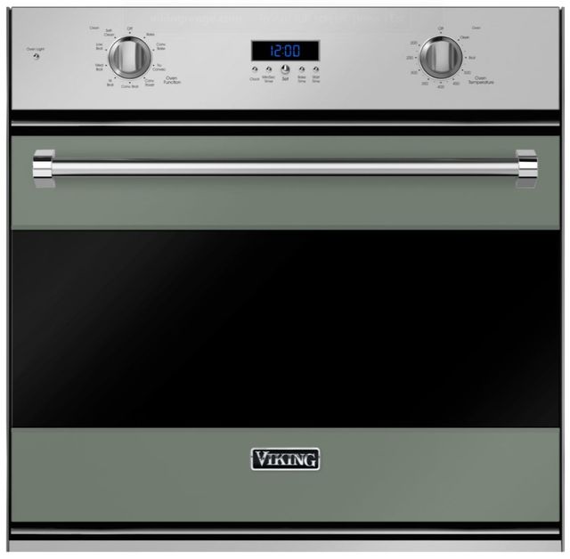 Viking® 3 Series 30" Eucalyptus Single Electric Built In Oven-0