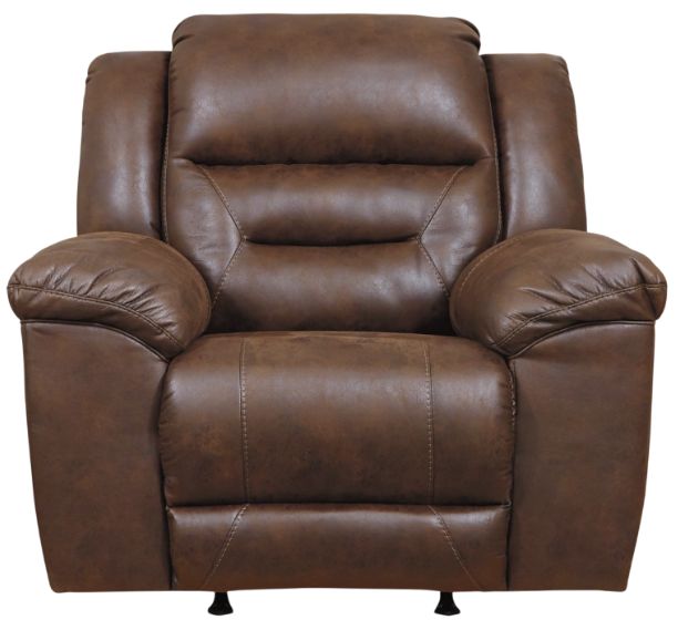 Signature Design by Ashley® Stoneland Chocolate Manual Rocker Recliner-2