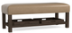 Bassett® Furniture Lori Sable Ottoman with Trays-0
