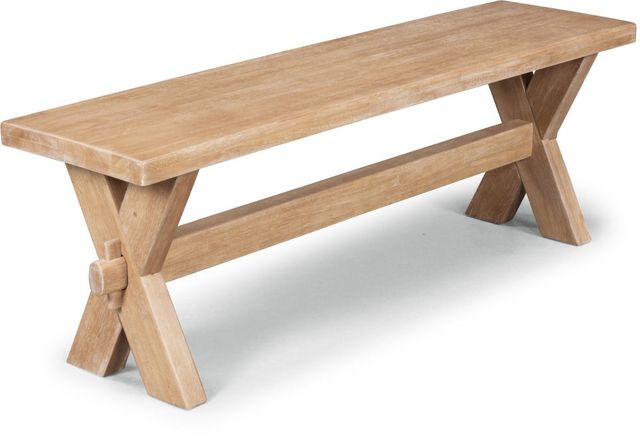 homestyles® Cambridge Whitewash Dining Bench-1