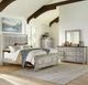 Liberty Furniture Heartland 4-Piece Antique White Optional Queen Panel Bedroom Set-1