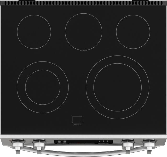 Kenmore® 30" Stainless Steel Glass Top Slide-In Electric Range with True Convection & Air Fry-3
