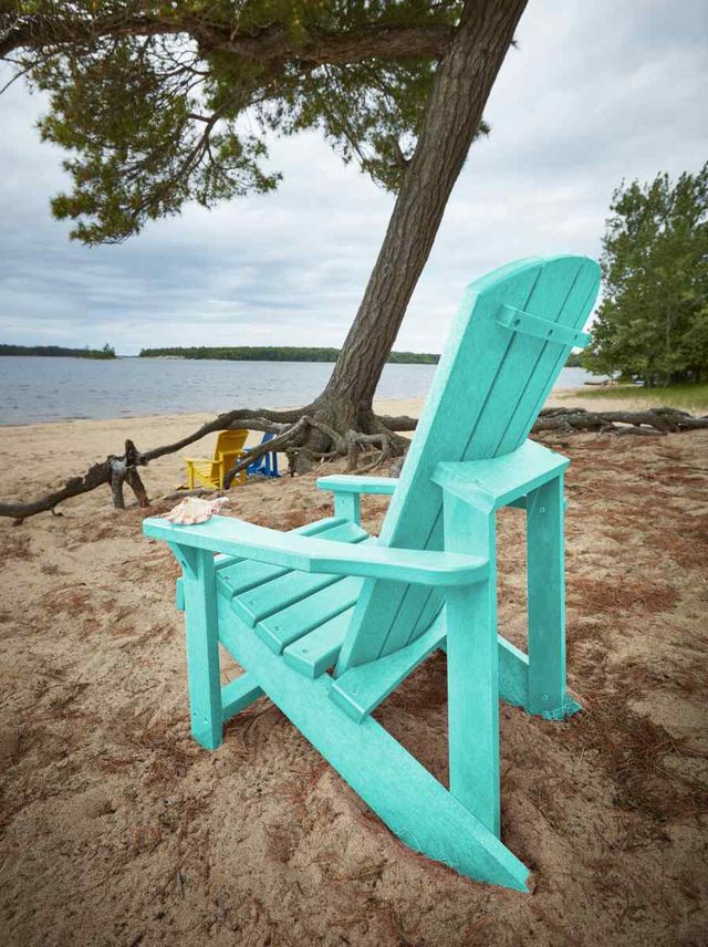 C.R. Plastic Generation Line Turquoise Kids Adirondack-3