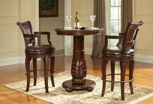 Steve Silver Co. Antoinette 5-Piece Pub Height Table Set-0