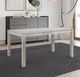 New Classic® Home Furnishings Pascal Driftwood Rectangle Dining Table-1
