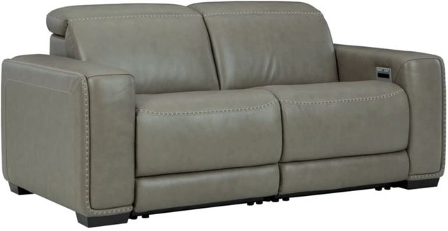 Signature Design by Ashley® Correze 2-Piece Gray Power Reclining Sectional-0