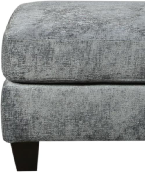 Fusion Furniture Scarborough Steel 33" Ottoman-1