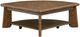 Magnussen Home® Tanner Tawny Brown Pie Shaped Lift Top Cocktail Table with Casters-4