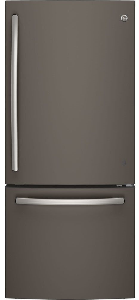 GE® 20.9 Cu. Ft. Slate Bottom Freezer Refrigerator-0