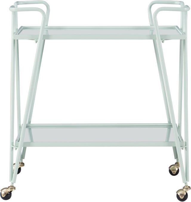 Linon Ellie Mint Bar Cart-3