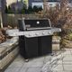 Weber® Genesis E-415 4-Burner Black Freestanding Natural Gas Grill-5