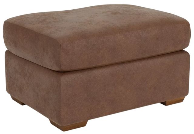 Flexsteel® Blanchard Brown Silt Ottoman-0