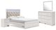 Signature Design by Ashley® Altyra 4-Piece White Queen Upholstered Storage Bed Set-0