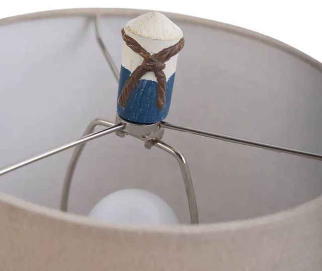 Stylecraft Beige/Blue/Dark Blue/White Table Lamp-3