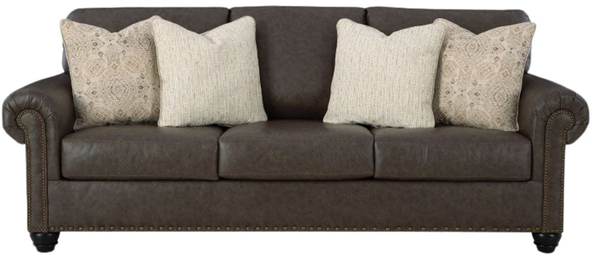 Benchcraft® Roxmere Umber Sofa | Big Sandy Superstore | Furniture