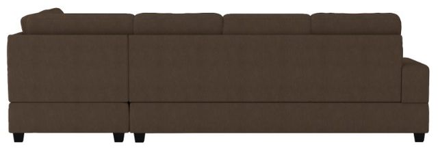 Homelegance® Maston 3-Piece Brown L-Shape Reversible Sectional with Ottoman-4