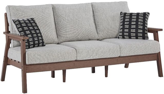 Signature Design by Ashley® Emmeline 2-Piece Beige/Brown Outdoor Seating Set-1