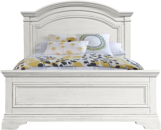 Westwood Design Olivia Brushed White Youth Full Panel Bed-2