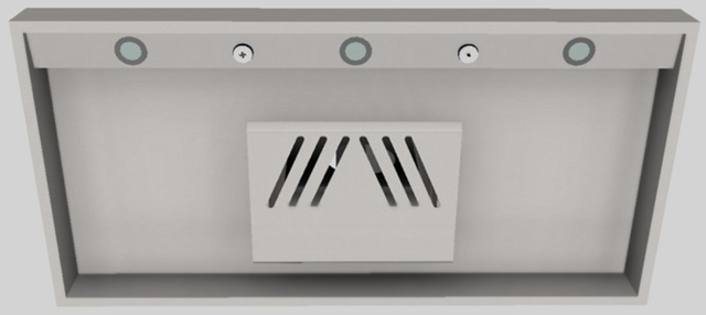 Vent-A-Hood® 42" Stainless Steel Contemporary Wall Mounted Range Hood-3