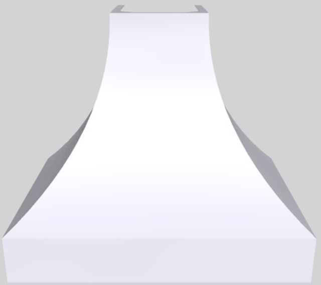 Vent-A-Hood® Designer Series 36" White Wall Mounted Range Hood-0