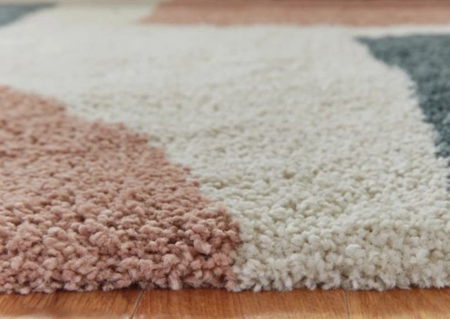 Signature Design by Ashley® Flynnwick Cream/Gray/Pink 5'x7' Area Rug-1