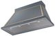 Ilve® Nostalgie II Noblesse 48'' Blue Gray Wall Mounted Range Hood with Brass Trim-1