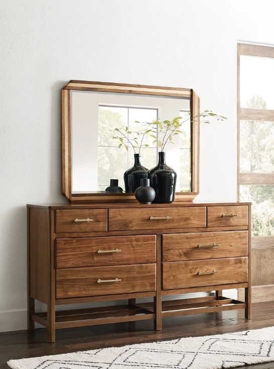 Kincaid® Monogram Walnut Wonderland Walnut 7-Drawer Dresser-2