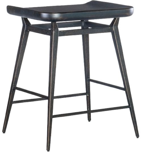 Hooker® Furniture Retreat Black Sand Counter Stool-3